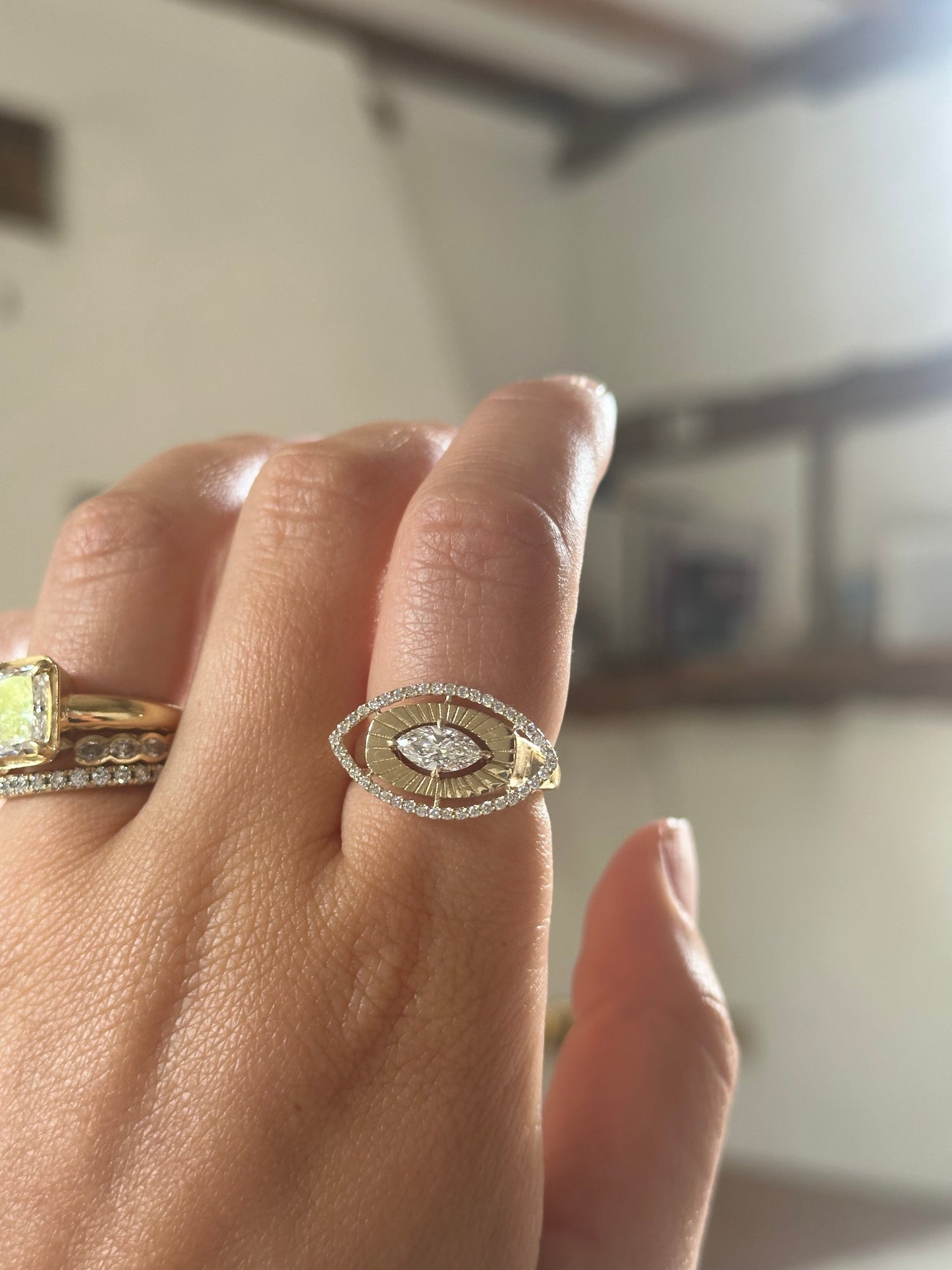 Nazar Eye Ring