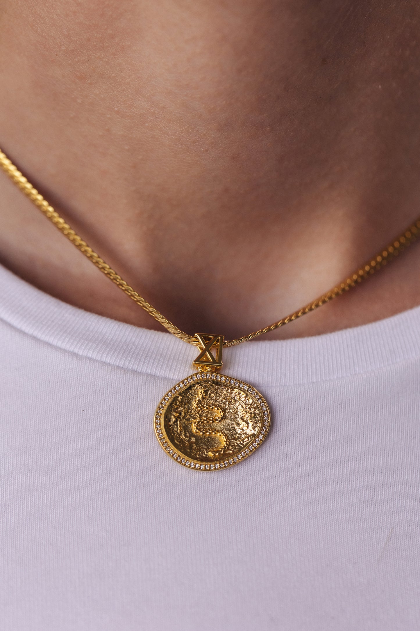 Healing Energy Snake Pendant