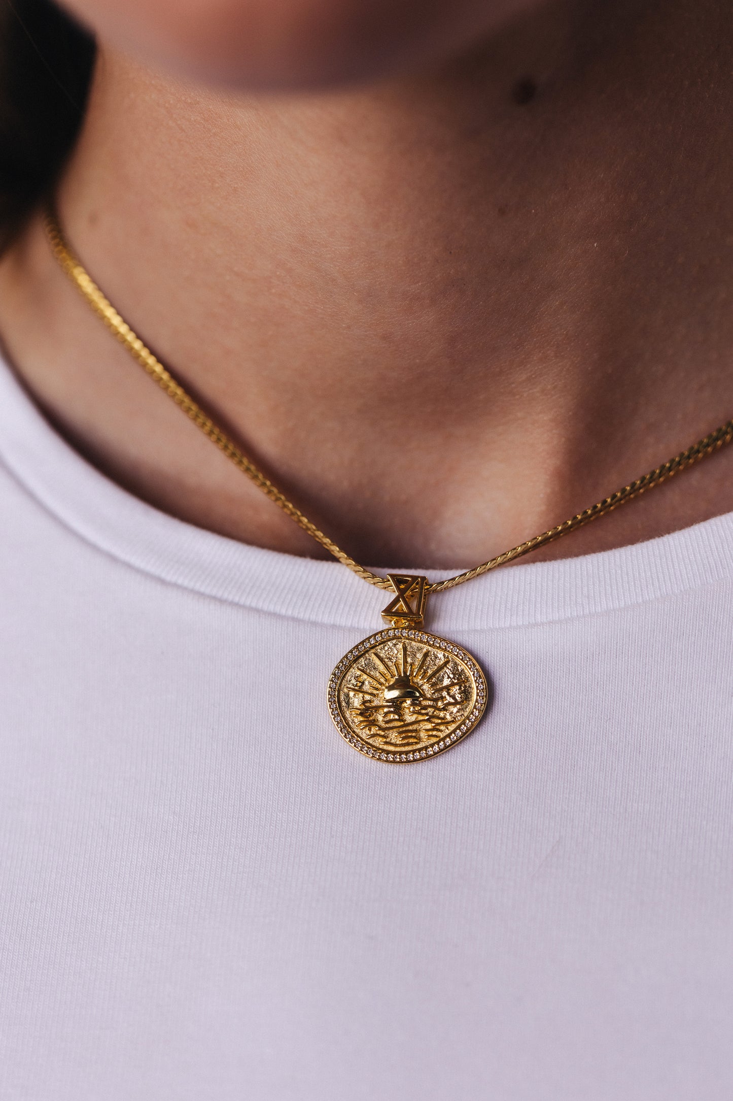 Calming Energy Sunset Pendant