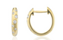Lune Savage Hoop Earrings