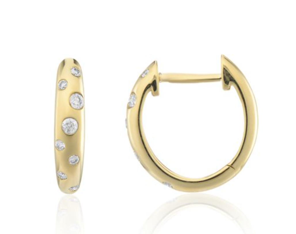 Lune Savage Hoop Earrings