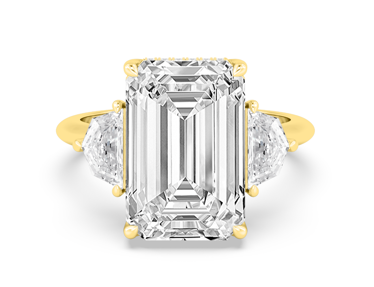 Emerald Cut XL Trio