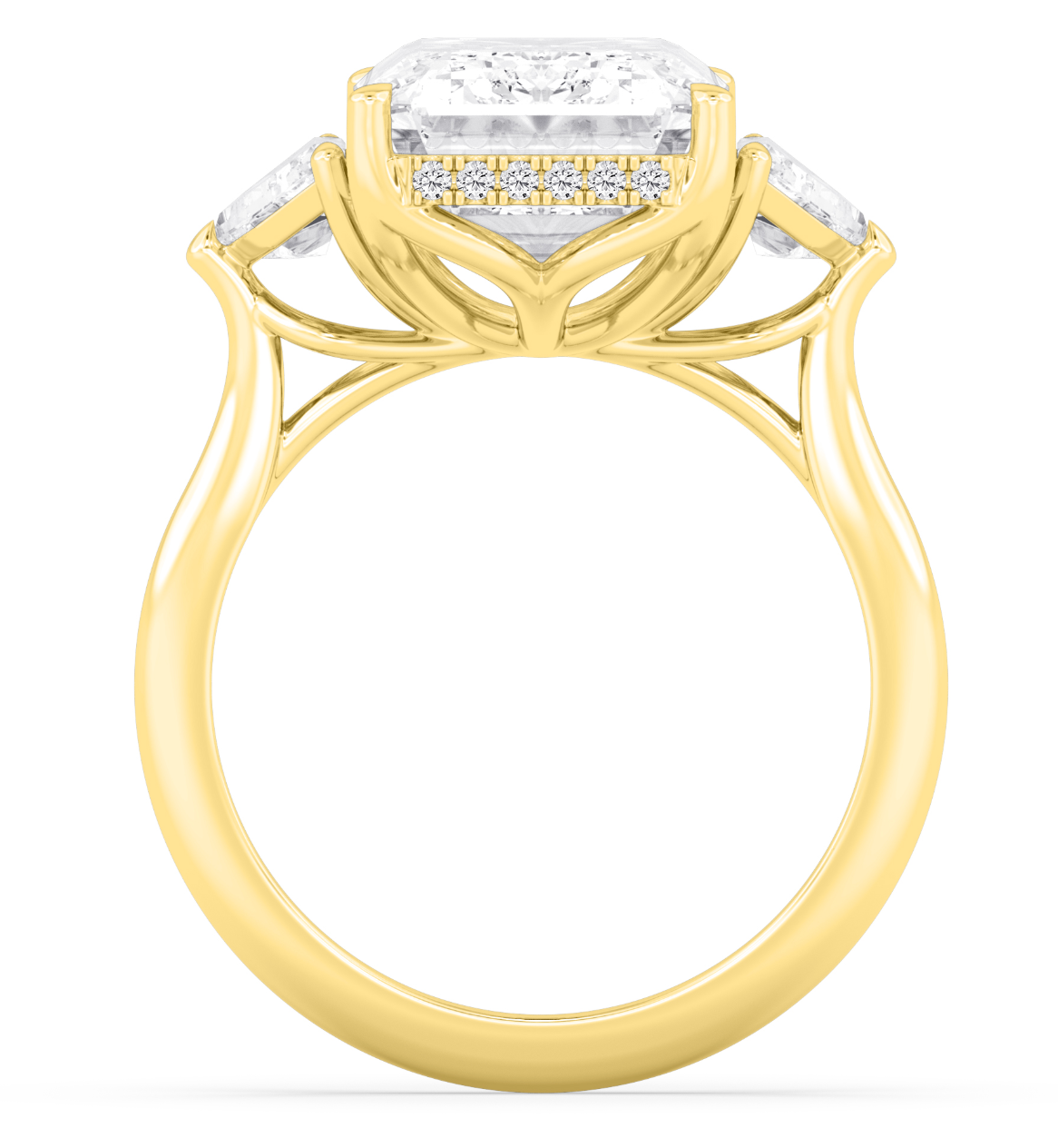 Emerald Cut XL Trio