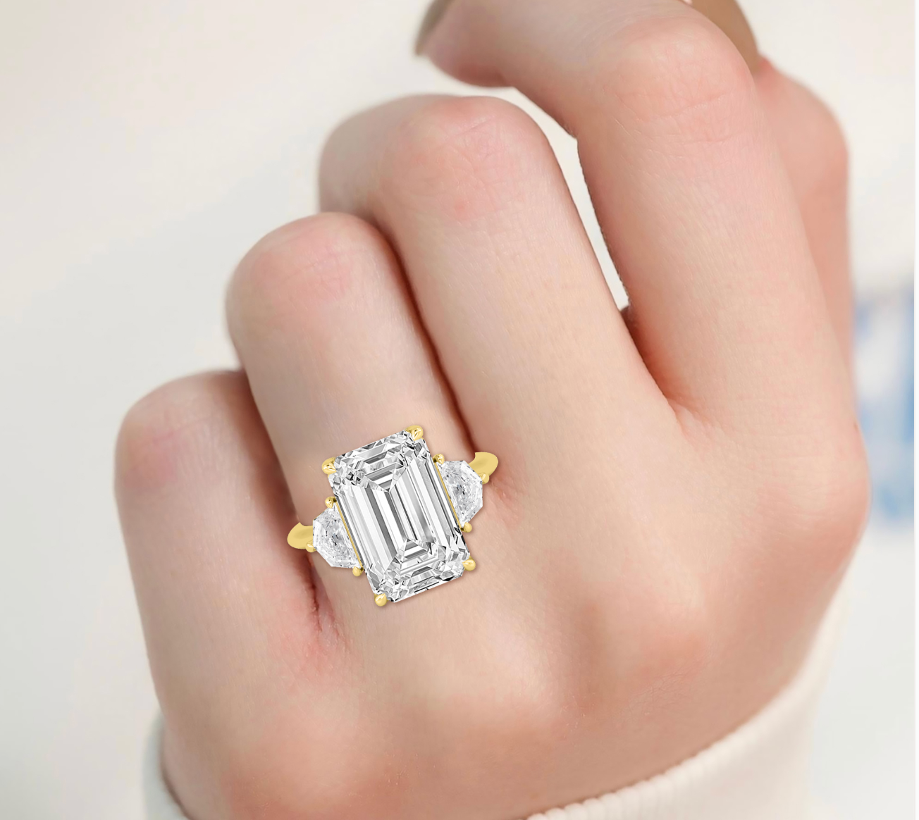 Emerald Cut XL Trio